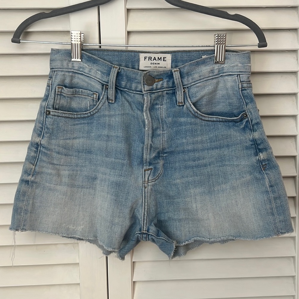 FRAME Le Original Denim Shorts